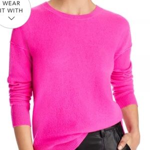 Boden women’s medium cashmere sweater, hot pink